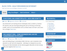 Tablet Screenshot of bloggertips.de